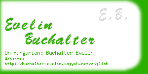 evelin buchalter business card